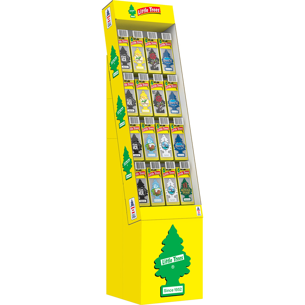 Image Présentoir plancher Little Trees – Pré-rempli (384 paquets de 1)